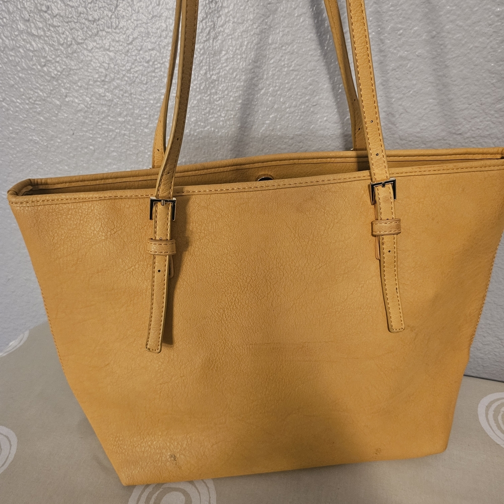 Chic Mustard Tote Bag
